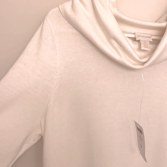 NWT Chico’s Cowl Sweater - Picture 4 of 12